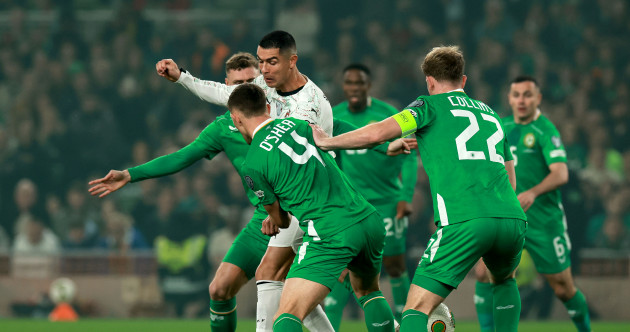 As it happened: Ireland beat Portugal 2-0 to keep World Cup qualifying hopes alive