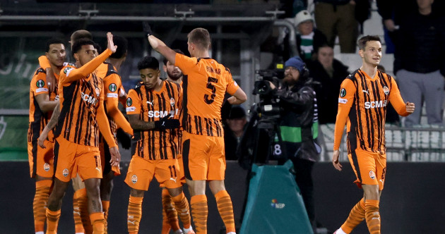 Shamrock Rovers' European hopes hanging by a thread after Shakhtar loss