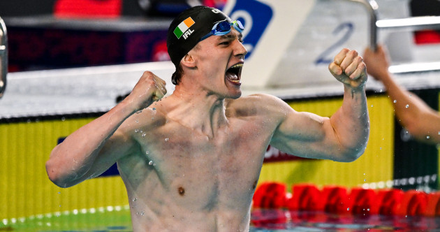 Ireland's John Shortt wins gold medal at European Short Course Championships
