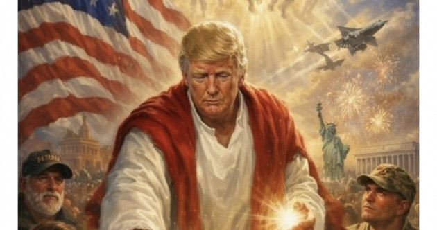 Trump deletes AI post depicting himself as Jesus and says he thought 'it was me as a doctor'