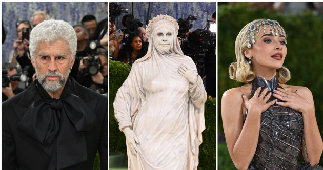 Last night's looks: Stars commit to 'fashion is art' theme at Met Gala