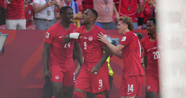 Larin on target to earn first-ever World Cup point for co-hosts Canada
